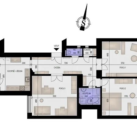 Efi Centre Apartmán Brno